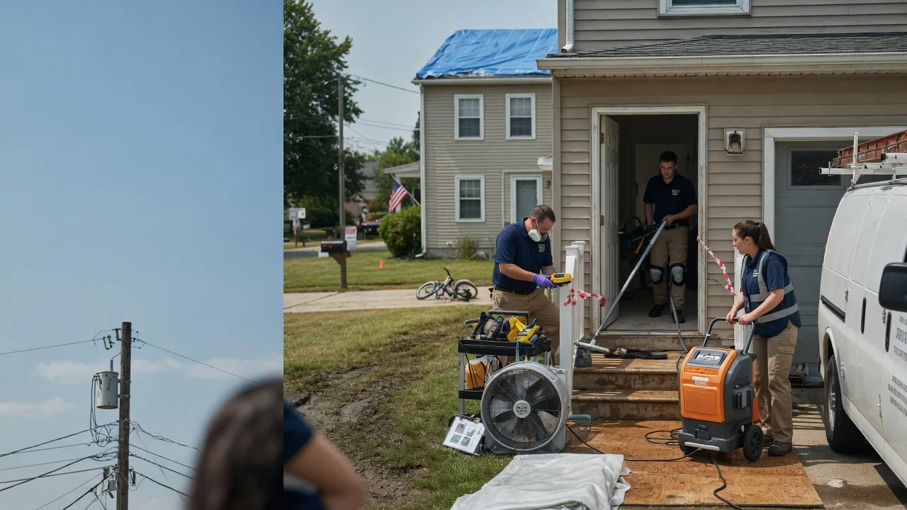 Water Damage Repair in Staunton, IL near me